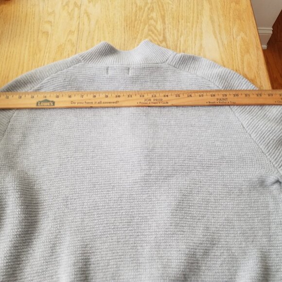 Goodfellow & Co Gray Crew Neck 1/4 Zip Sweater - Size XL - Picture 5 of 6